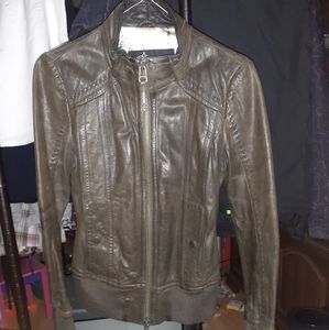 Ladies leather jacket